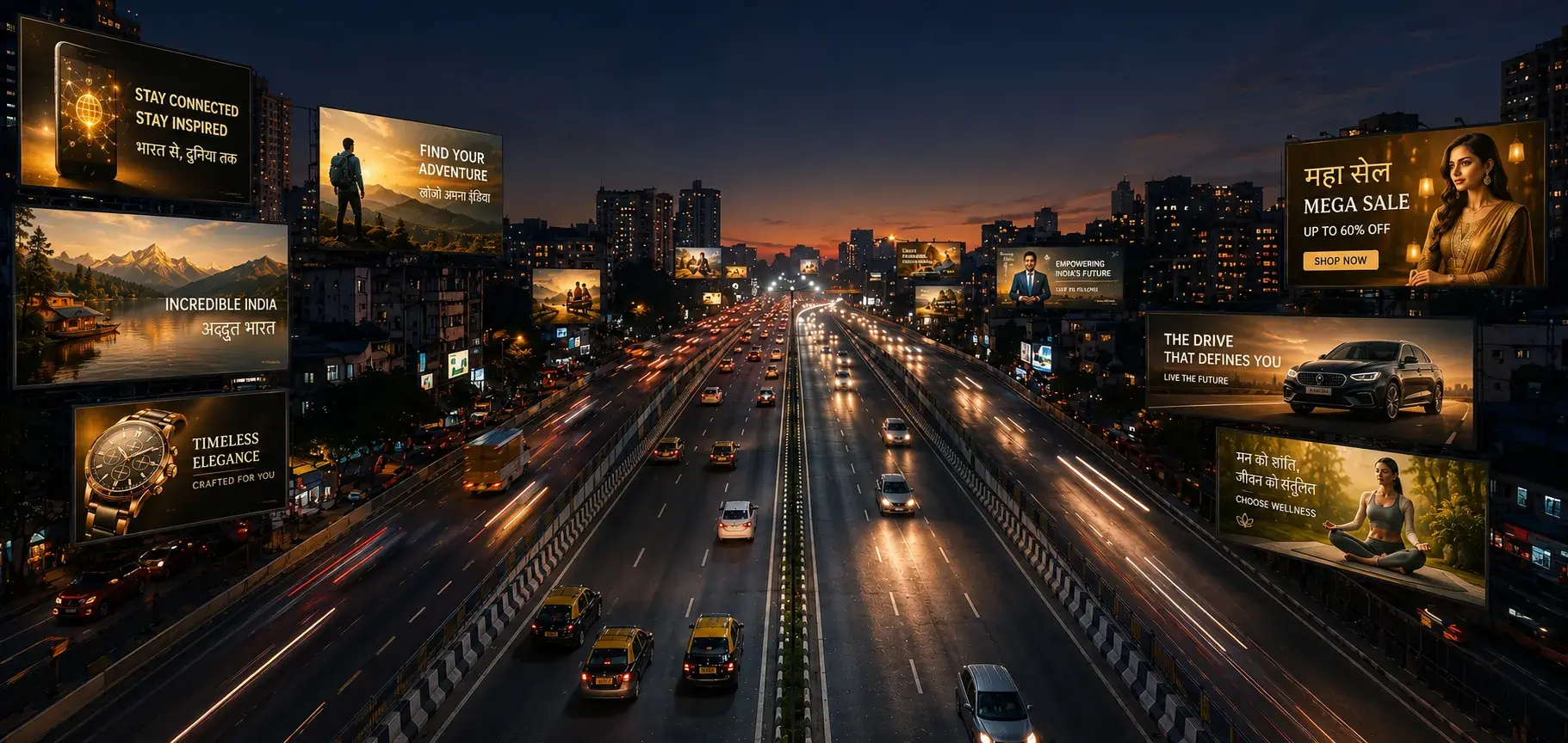 Big Street Media Billboard Background